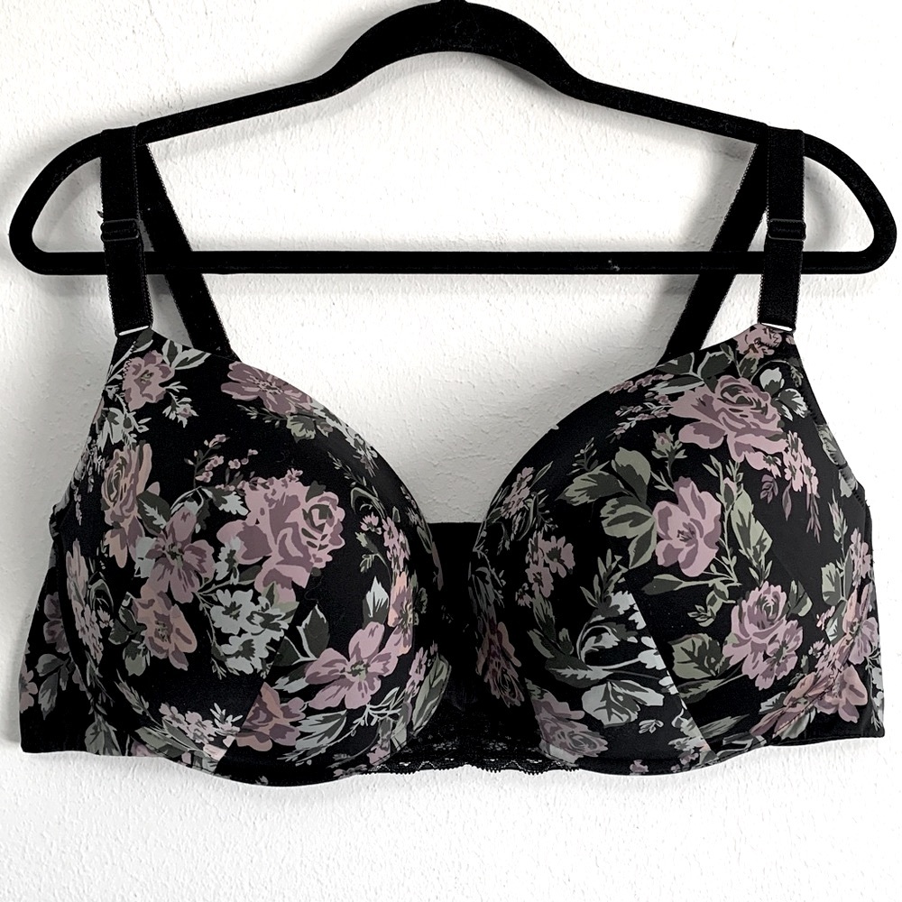 Torrid Floral Print Underwire Bra